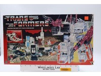 Metroplex RT W/BOX & INSERT 100% Complete 1985 Vintage G1 Transformers Figure