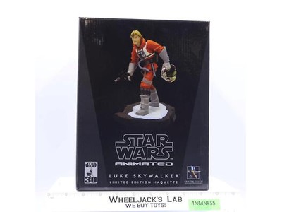 Luke Skywalker X-Wing Pilot Star Wars Animated Gentle Giant Maquette 681/4500