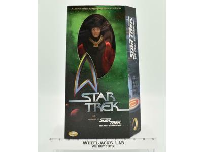 Q Star Trek The Next Generation MISB 1999 Playmates 12" Action Figure