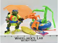 Surfin Ninja Surfer Leo Leonardo 100% Complete Teenage Mutant Ninja Turtles TMNT
