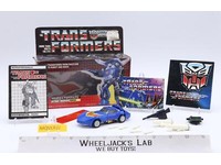 Tracks 100% complete W/Box 1985 G1 Transformers Hasbro Vintage Action Figure