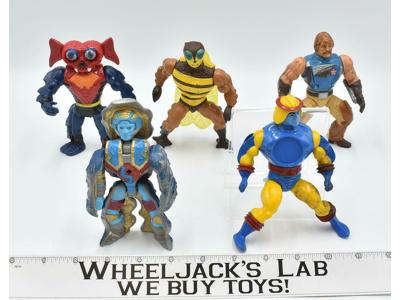 Lot of 5 He-Man Masters Of The Universe Vintage 1980's Mattel Action Figures