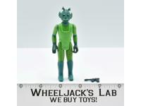 Greedo 100% Complete Star Wars 1978 Vintage Kenner Action Figure NO REPRO