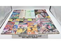 Lot of X7 Magazines &amp; Posters MOTU He-Man Masters of the Universe 1980's Vintage