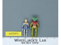 Fang & Mercury Dino Riders English Siso 1989 Tyco Vintage Action Figures