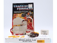 Nosecone 100% Complete W/CARDBACK & BUBBLE 1987 G1 Transformers Vintage
