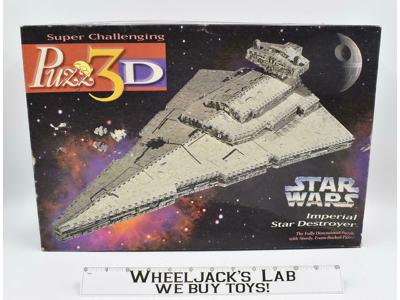 Imperial Star Destroyer 3D 823 Pieces Star Wars 31.5" x 17.5" x 10" 1996