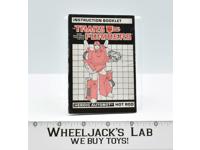 Hot Rod TARGETMASTER Action Figure Instruction Manual 1987 G1 Transformers