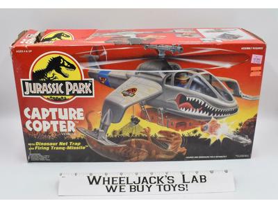 Capture Copter Vehicle Complete Jurassic Park 1993 Kenner Action Figure Playset