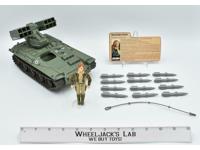 Wolverine &amp; Cover Girl Complete Vehicle 1983 GI Joe Hasbro Action Figure Vintage