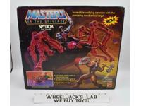 Spydor Spider WORKS He-Man Masters of the Universe MOTU 1985 Mattel MIB Complete