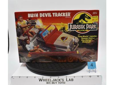 Bush Devil Tracker Vehicle #4 Jurassic Park 1993 Kenner NEW MISB SEALED