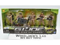 Toys R Us Exclusive 5 Figure Set G.I Joe Rise of Cobra 2009 Hasbro SEALED MISB