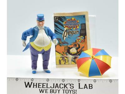 The Penguin 100% Complete Super Powers 1984 Vintage Action Figure DC Comics