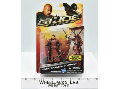 Budo Samurai Warrior G.I. Joe Retaliation 2012 Hasbro NEW MOSC SEALED