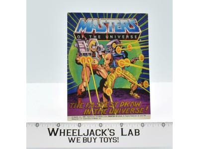 The Fastest Draw In the Universe Mini Comic Book MOTU Masters of the Universe