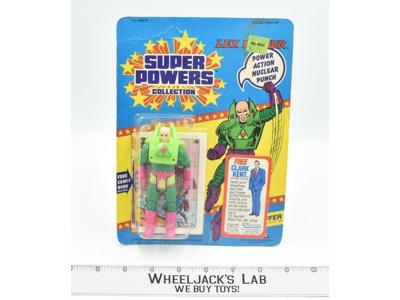 Lex Luthor NEW MOSC Super Powers 1984 Kenner Action Figure Vintage