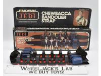 Chewbacca Bandolier Strap W/Box ROTJ 1983 Star Wars Vintage Kenner Action Figure