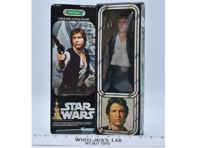 Han Solo 12" 100% Complete Star Wars 1978 Kenner Vintage Action Figure W/Box