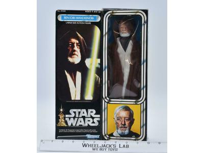 Ben Obi-Wan Kenobi 12" 100% Complete Star Wars 1978 Kenner Action Figure W/Box