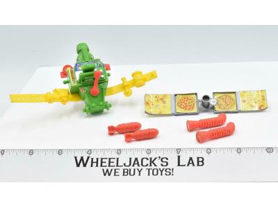 Mike's Pizza Chopper 100% Complete TMNT 1991 Playmates Action Figure Vehicle