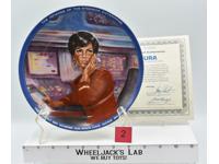 Uhura Lieutenant Collector Plate #2 Star Trek 1983 Ernst