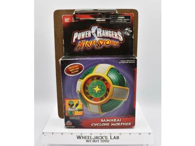 Samurai Cyclone Morpher WORKS Power Rangers Ninja Storm 2003 Bandai Complete
