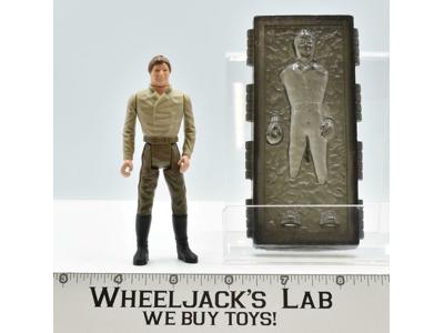Han Solo in Carbonite 100% Complete Star Wars 1984 Vintage Kenner NO REPRO