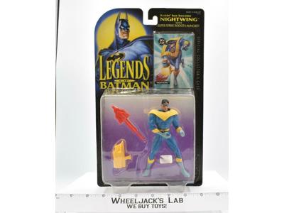 Nightwing MOSC NEW Legends of Batman Kenner 1994 Action Figure