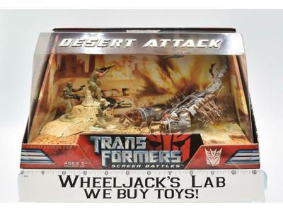 Desert Attack Screen Battles Transformers 2007 Hasbro NEW MISB SEALED