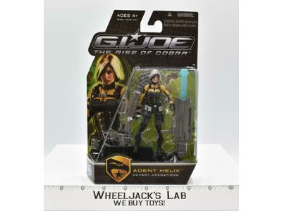 Agent Helix Covert Operations G.I. Joe Rise of Cobra 2009 Hasbro SEALED MOSC