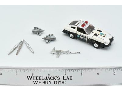 Prowl CIRCLE STAMP 100% Complete 1984 Vintage G1 Transformers Action Figure