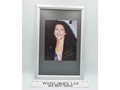 Counselor Deanna Troi Star Trek Marina Sirtis AUTOGRAPHED 8x10 Picture