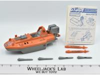 Devil Fish Motorboat Complete 1986 GI Joe Hasbro ARAH Action Vehicle Vintage