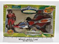 Red Strata Cycle Time Force Saban's Power Rangers 2001 Bandai Complete W/Box