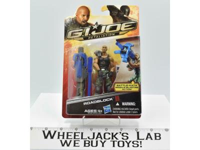 Roadblock G.I. Joe Retaliation 2012 Hasbro NEW MOSC SEALED
