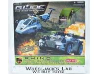 Rhino W/Rampage G.I Joe Rise of Cobra Target Exclusive 2009 Hasbro SEALED MISB