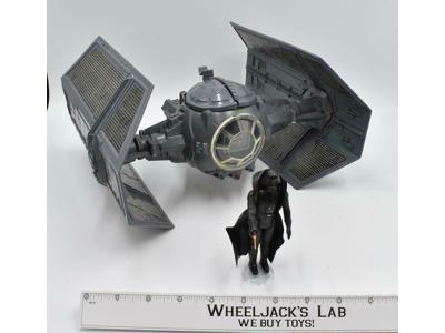 Darth Vader Tie Fighter W/Figure 100% Complete Star Wars 1978 Vintage