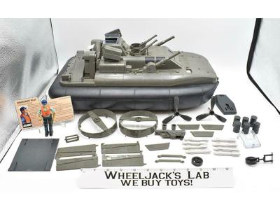 Killer Whale Hovercraft &amp; Cutter 100% Complete UNBROKEN 1984 G.I. Joe Vintage