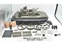 Killer Whale Hovercraft &amp; Cutter 100% Complete UNBROKEN 1984 G.I. Joe Vintage
