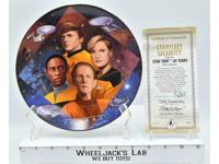 Starfleet Security 30 Years Plate Star Trek 1997 The Hamilton Collection