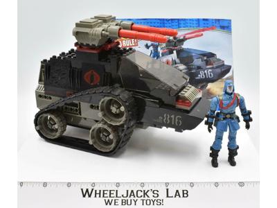 Cobra H.I.S.S. &amp; Cobra Commader 100% Complete BTR G.I. Joe B Hasbro 2003