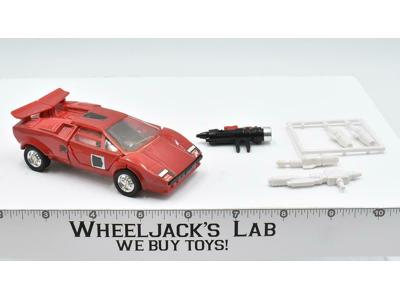 Sideswipe 100% Complete Vintage 1985 G1 Transformers Hasbro Action Figure