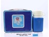 NFL National Conference American Conference Metal Lunch Box 1978 W/THERMOS