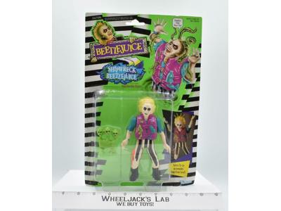 Shipwreck Beetlejuice W/ Horrible Hydra Beetlejuice 1989 Kenner Figure MOSC