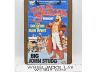 Big John Studd Original Poster 1985 WWF LJN Wrestling Vintage