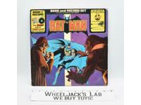 Batman Book &amp; Record Set Gorilla City/Scarecrow 1976 Power Records 12'' 33L.P.