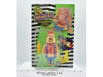 Hungry Hog Beetlejuice Neighborhood Nasties 1989 Kenner Action Figure NEW MOSC