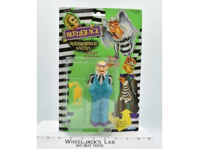 Old Buzzard Beetlejuice Neighborhood Nasties 1989 Kenner Action Figure MOSC