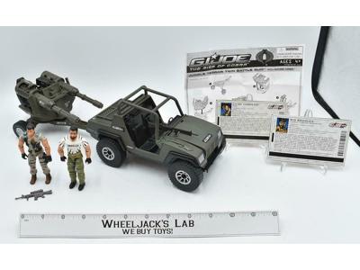 V.A.M.P. W/ Twin Battle Gun &amp; Drivers 2004 G.I. Joe Action Figure Vehicles ARAH